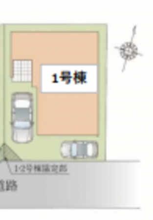 桶川市、新築一戸建ての画像です