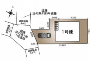 北本市宮内、新築一戸建ての画像です