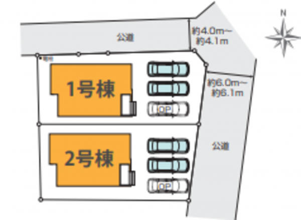 桶川市、新築一戸建ての画像です