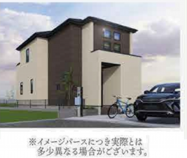 桶川市、新築一戸建ての画像です