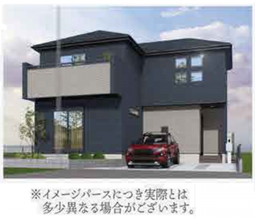 桶川市、新築一戸建ての画像です