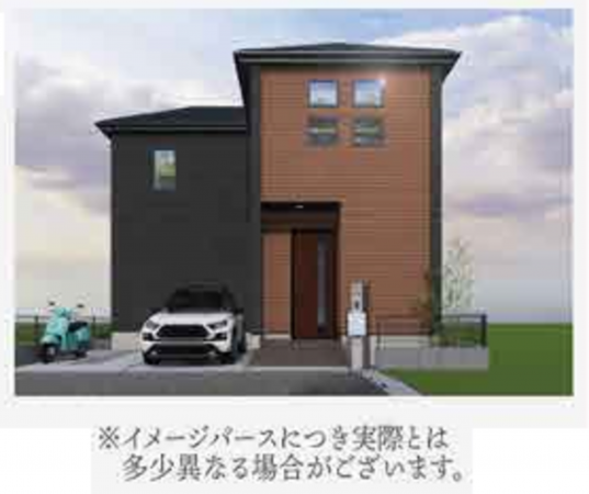 桶川市、新築一戸建ての画像です