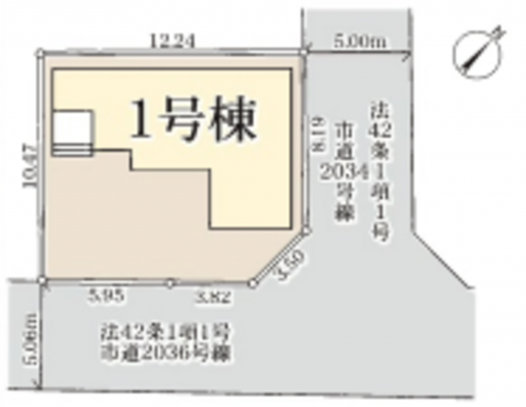 北本市本宿、新築一戸建ての画像です