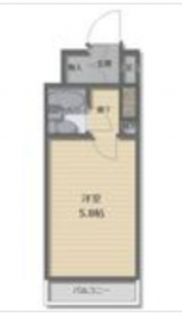 桶川市東、マンションの間取り画像です