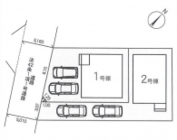 北本市中丸、新築一戸建ての画像です