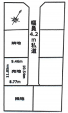 北本市中丸、土地の画像です