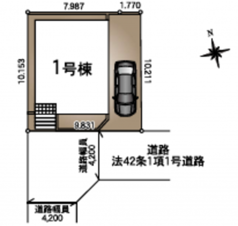 桶川市上日出谷南、新築一戸建ての画像です