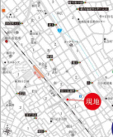 桶川市神明、土地の画像です