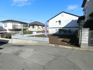 桶川市、土地の画像です