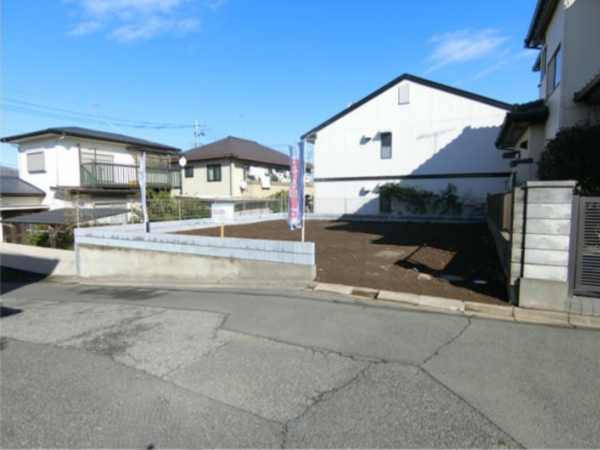 桶川市、土地の画像です