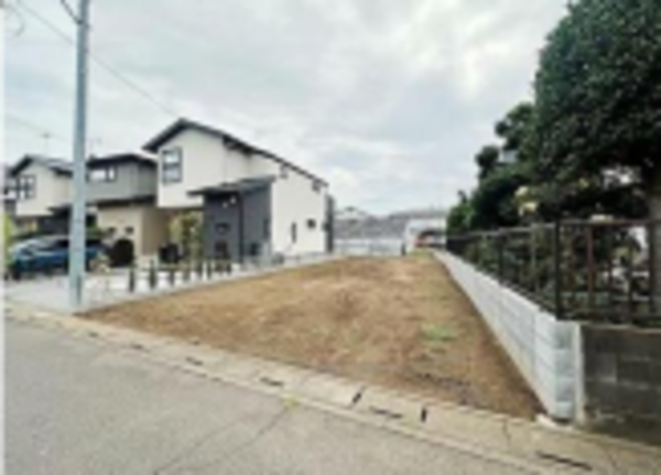 桶川市朝日、土地の画像です