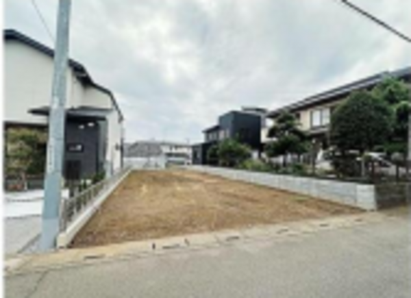 桶川市朝日、土地の画像です