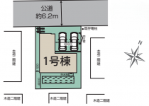 桶川市、新築一戸建ての画像です