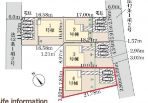 北本市大字下石戸下、新築一戸建ての画像です