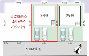 桶川市末広、新築一戸建ての画像です