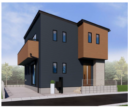 桶川市西、新築一戸建ての画像です