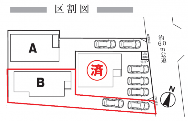 桶川市坂田東、新築一戸建ての画像です