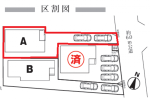 桶川市坂田東、新築一戸建ての画像です