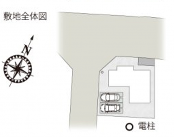 北本市中丸、新築一戸建ての画像です