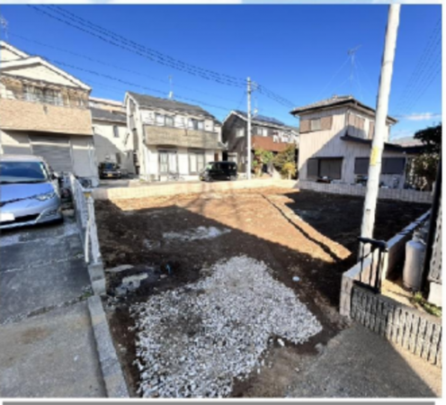 桶川市西、土地の画像です