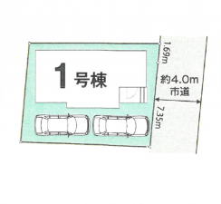北本市本宿、新築一戸建ての画像です