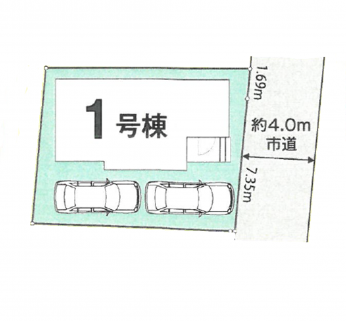 北本市本宿、新築一戸建ての画像です