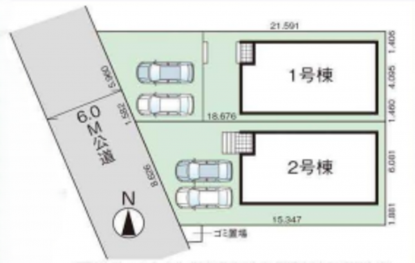 北本市大字下石戸下、新築一戸建ての画像です