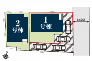 桶川市、新築一戸建ての画像です