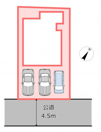 北本市東間、新築一戸建ての画像です