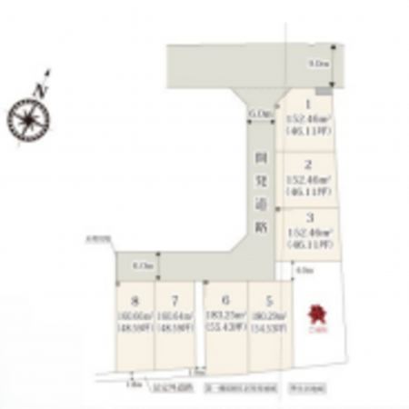北本市中丸、新築一戸建ての画像です