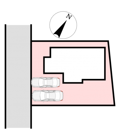北本市中丸、新築一戸建ての画像です