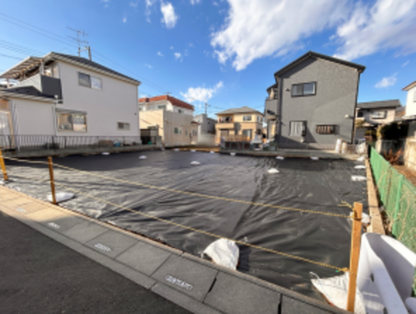 桶川市坂田西、土地の画像です