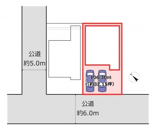 桶川市東、新築一戸建ての画像です