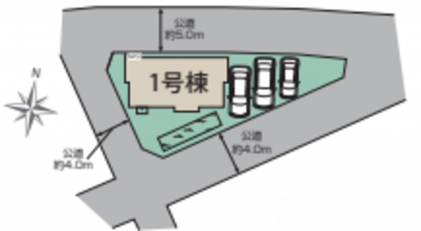 桶川市末広、新築一戸建ての画像です