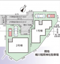 桶川市寿、新築一戸建ての画像です