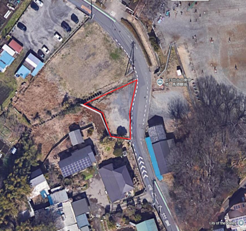 桶川市、土地の間取り画像です