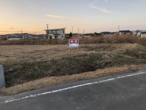 前面道路を含む現地写真