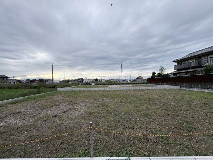 あま市新居屋、土地の画像です