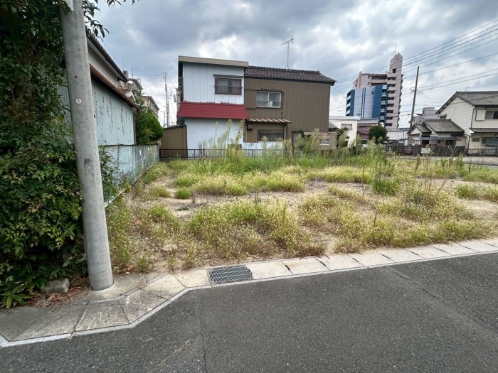 稲沢市駅前、土地の画像です