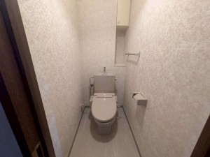 北名古屋市鹿田天王山、マンションのトイレ画像です