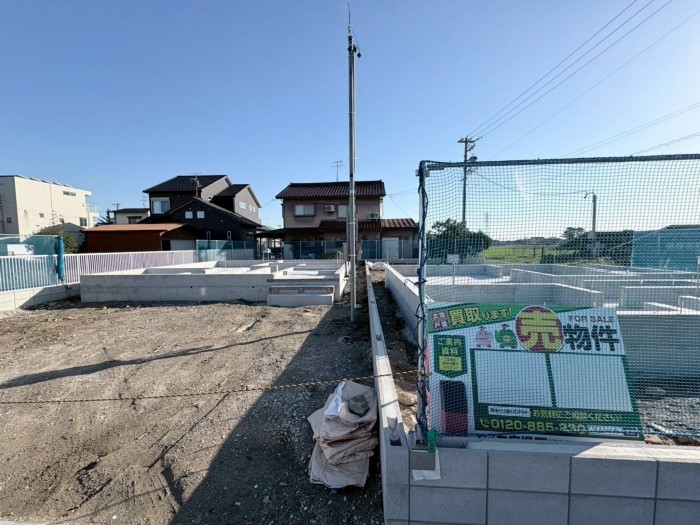あま市古道、新築一戸建ての画像です