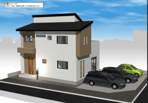 あま市木田、新築一戸建ての画像です