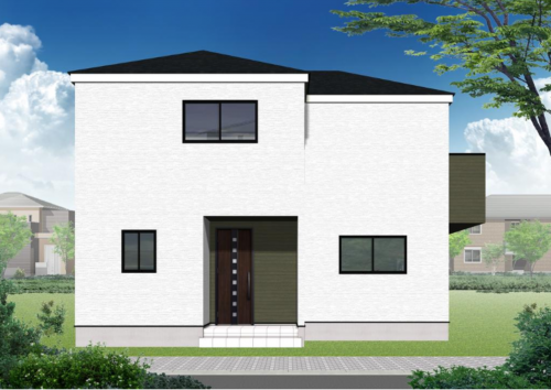 完成予想図（外観）