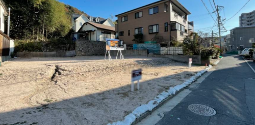 前面道路を含む現地写真