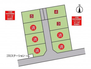 物件画像 土地西脇市野村町間取り