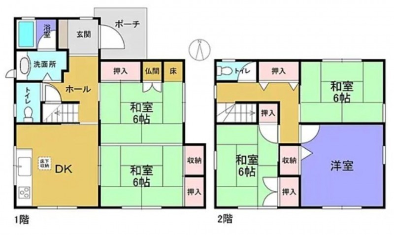 物件画像 一戸建て三木市志染町青山間取り