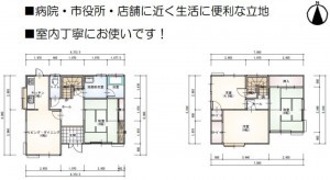 物件画像 一戸建て西脇市下戸田間取り