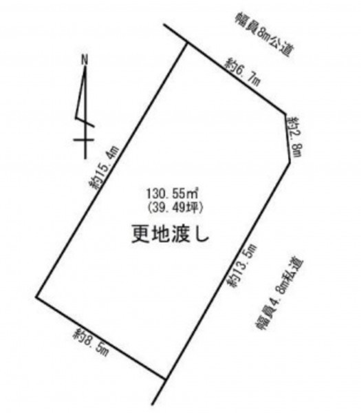 物件画像 土地三木市志染町西自由が丘間取り