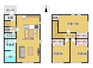 物件画像 一戸建て加東市上滝野間取り