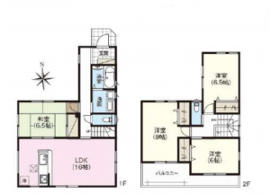 物件画像 一戸建て三木市大塚間取り